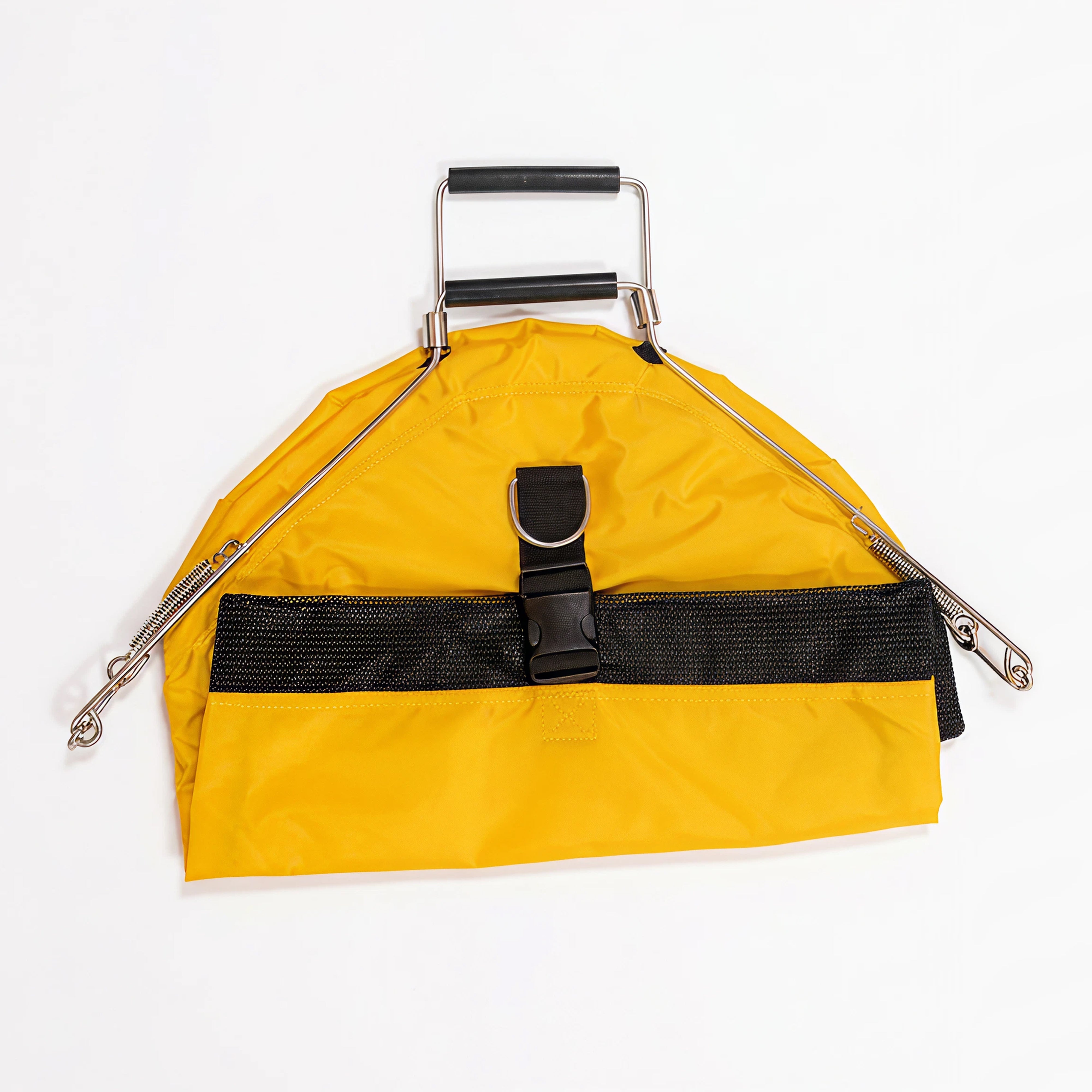 Enhånds Fangstnett Gult m/Glidelås