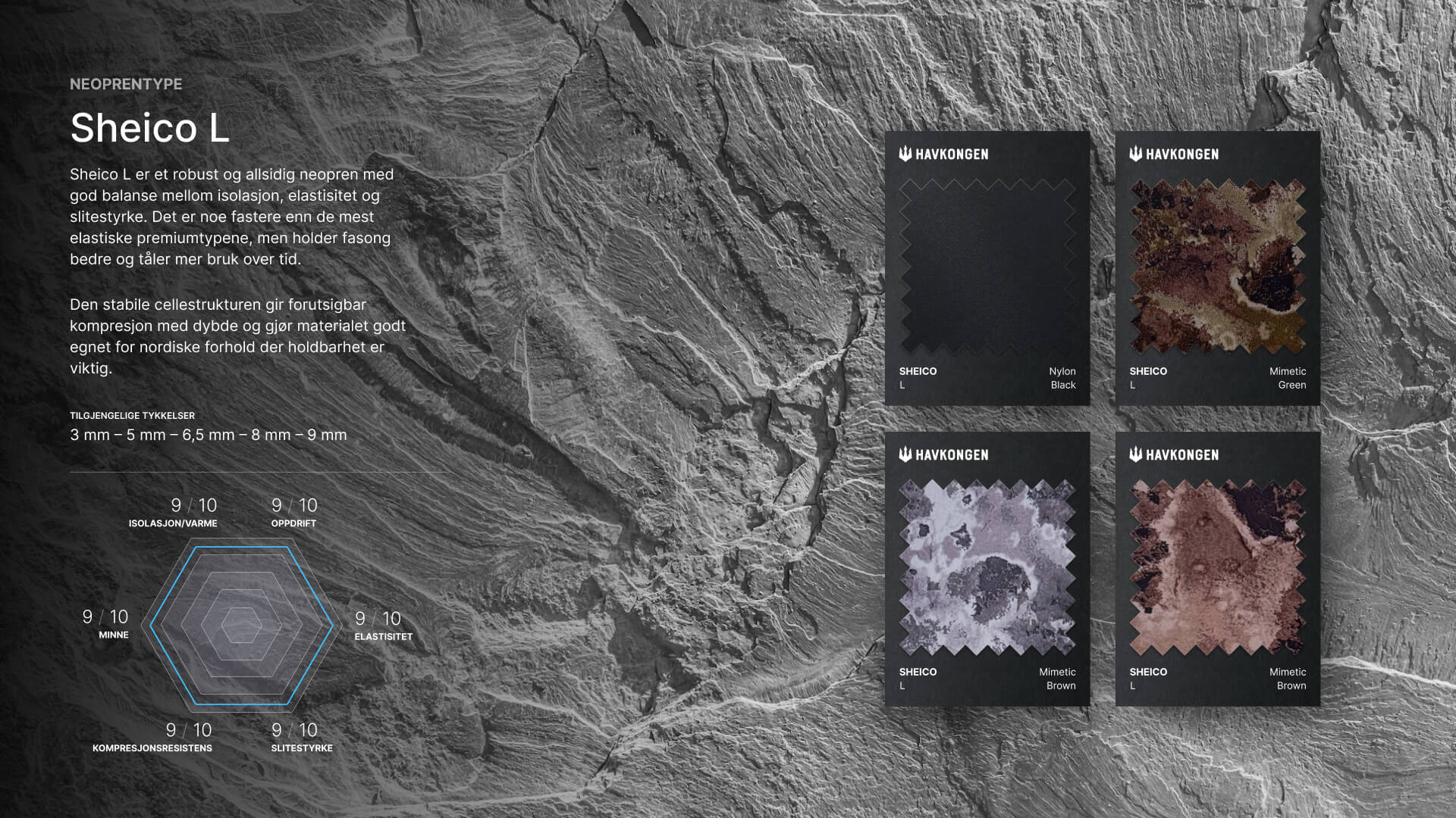 ROFOS/ENEDRA (Skreddersydd) – Nylon/Open Cell